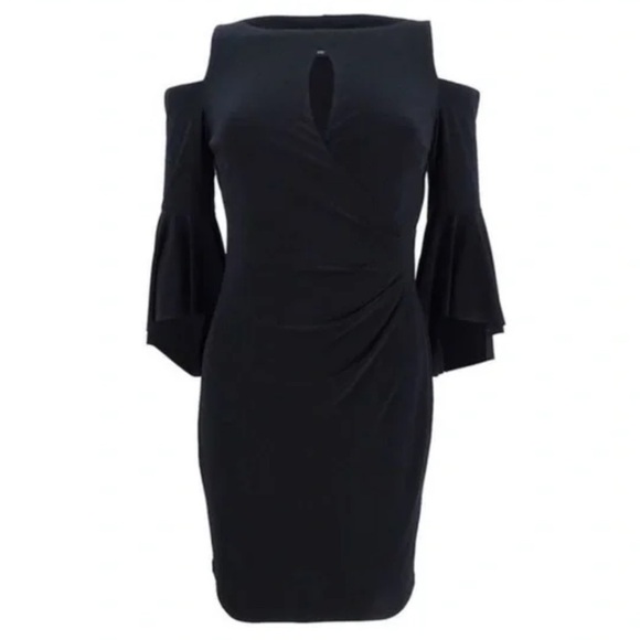 Ralph Lauren Cold‎ Shoulder Sheath Dress - Picture 1 of 16